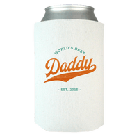 Load image into Gallery viewer, Designs by MyUtopia Shout Out:World&#39;s Best Daddy Personalized Can Wrap,White,Can Wrap
