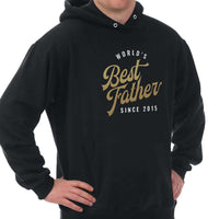 Load image into Gallery viewer, Designs by MyUtopia Shout Out:World&#39;s Best Father Since Personalized Hoodie
