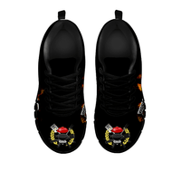 Load image into Gallery viewer, Designs by MyUtopia Shout Out:World&#39;s Best Grilling Dad Mens Running Shoes (D),Men&#39;s / Mens US5 (EU38) / Black,Running Shoes
