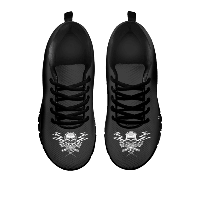 Designs by MyUtopia Shout Out:World's Best Mechanic Dad - Men's Running Shoes (D),Men's / Mens US5 (EU38) / Dark Grey,Running Shoes