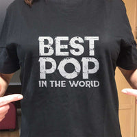 Load image into Gallery viewer, Designs by MyUtopia Shout Out:World&#39;s Best Pop Adult Unisex T-Shirt
