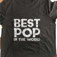 Load image into Gallery viewer, Designs by MyUtopia Shout Out:World&#39;s Best Pop Adult Unisex T-Shirt
