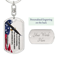 Load image into Gallery viewer, Designs by MyUtopia Shout Out:You have been Called to Live in Freedom Gal 5:13 Bible Verse Keepsake Keychain,Surgical Stainless Steel / Yes,Liquid Glass Keychain
