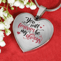 Load image into Gallery viewer, Designs by MyUtopia Shout Out:You Will Forever Be... Heart Bangle Necklace
