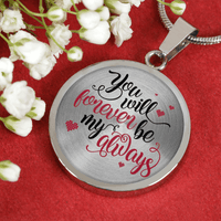 Load image into Gallery viewer, Designs by MyUtopia Shout Out:You Will Forever by My Always Handcrafted Circle Bangle
