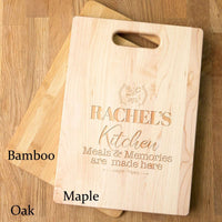 Load image into Gallery viewer, Designs by MyUtopia Shout Out:Your Kitchen, Meals and Memories are made here, Personalized Gift for Chef - Engraved with Family Name
