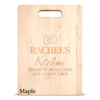 Load image into Gallery viewer, Designs by MyUtopia Shout Out:Your Kitchen, Meals and Memories are made here, Personalized Gift for Chef - Engraved with Family Name
