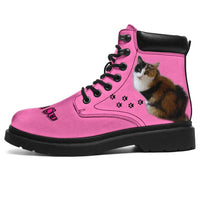 Load image into Gallery viewer, Designs by MyUtopia Shout Out:Your Pet Photo Here - All Season Boots
