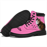 Load image into Gallery viewer, Designs by MyUtopia Shout Out:Your Pet Photo Here - All Season Boots

