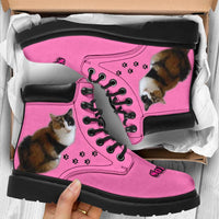 Load image into Gallery viewer, Designs by MyUtopia Shout Out:Your Pet Photo Here - All Season Boots
