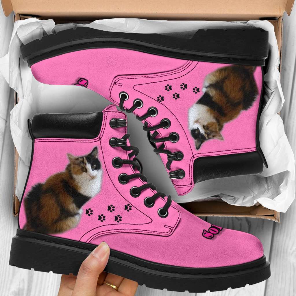 Designs by MyUtopia Shout Out:Your Pet Photo Here - All Season Boots