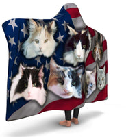 Load image into Gallery viewer, Designs by MyUtopia Shout Out:Your Pet Photos On A Hooded Blanket
