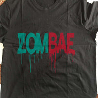 Load image into Gallery viewer, Designs by MyUtopia Shout Out:ZomBae Adult Unisex Cotton Short Sleeve T-Shirt
